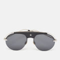 Dior Black/silver Diorevolution Aviator Sunglasses