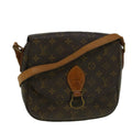 LOUIS VUITTON Monogram Saint Cloud GM Shoulder Bag M51242 LV Auth 56851