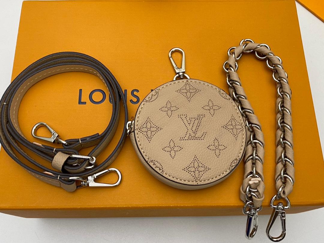 Louis Vuitton Bella Bucket Bag Mahina Galet Grey For Women, WomenÃƒÂ¢Ã¢â€šÂ¬Ã¢â€žÂ¢s Handbags, Shoulder And Crossbody Bags 7.5in/22cm Louis Vuitton M57201