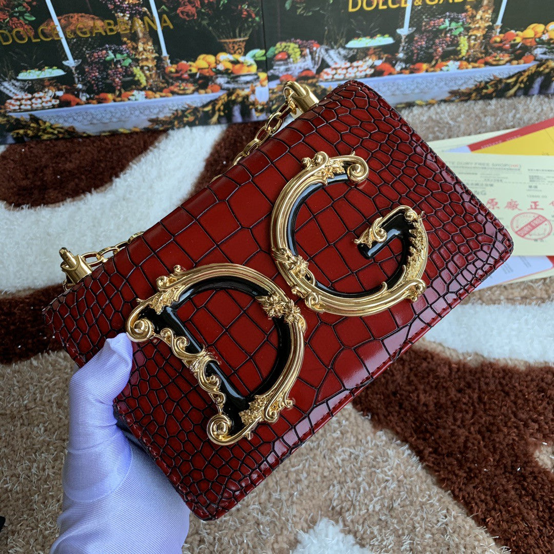 Girls CrossBody Bag Burgundy For Women 8.3in/21cm GLAMI