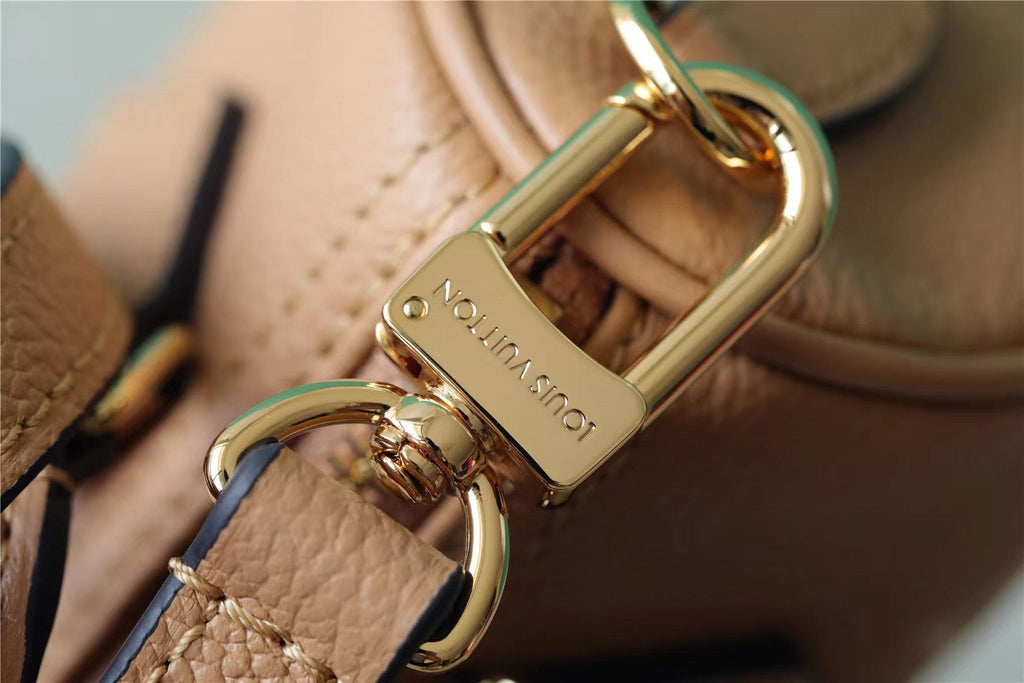 Louis Vuitton Nano Speedy Monogram Empreinte Arizona Beige / Cream For Women,  Shoulder And Crossbody Bags 6.3in/16cm Louis Vuitton M81457