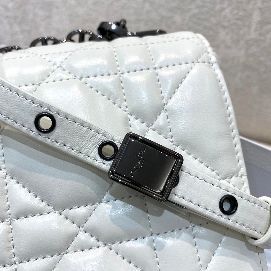 Dior Large Caro Bag, White, For Women Women’s Handbags, Crossbody Bags, 29cm CD