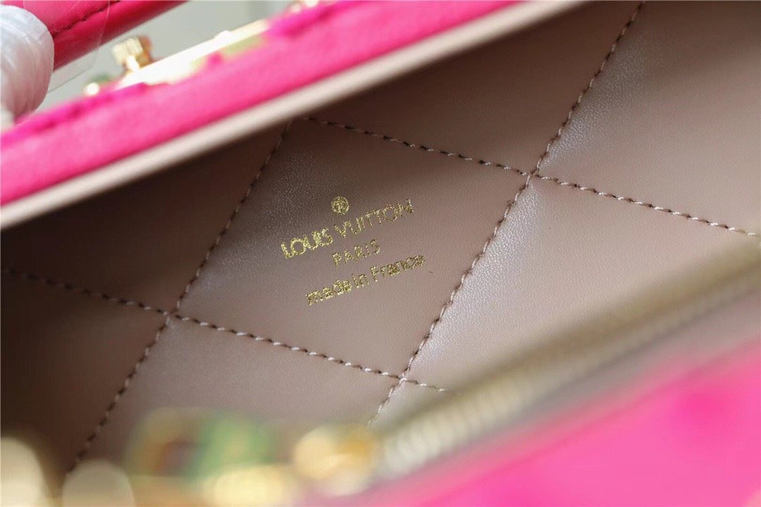 Louis Vuitton Valisette Tresor Monogram Empreinte Pink For Women, WomenÃƒÂ¢Ã¢â€šÂ¬Ã¢â€žÂ¢s Bags, Shoulder And Crossbody Bags 9.4in/24cm Louis Vuitton