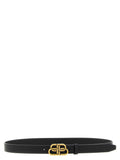 Balenciaga Women's Bb Thin Belt