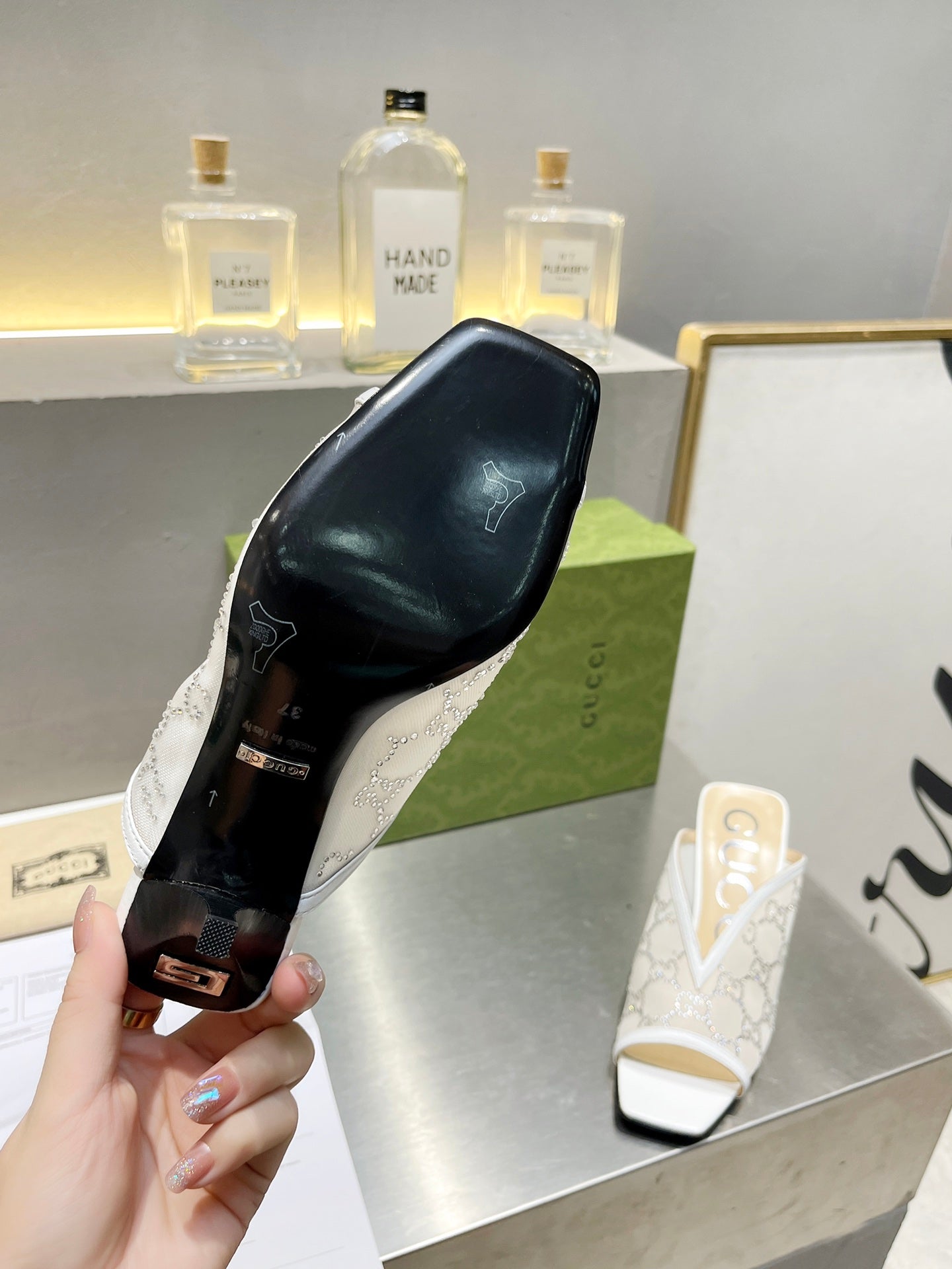 New 1:1 rep Gucci HIGH HEELS 042