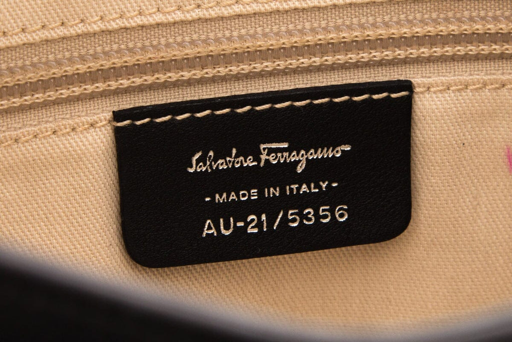 Ferragamo Black Shoulder Bag