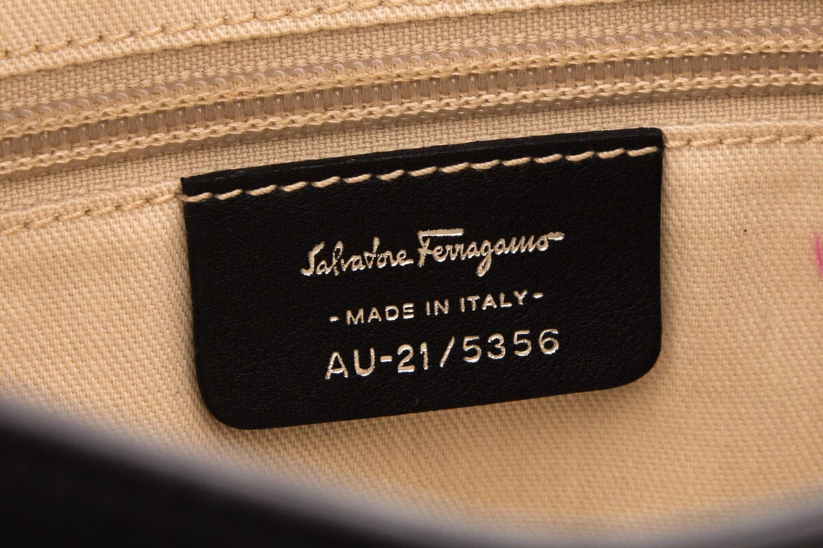 Ferragamo Black Shoulder Bag