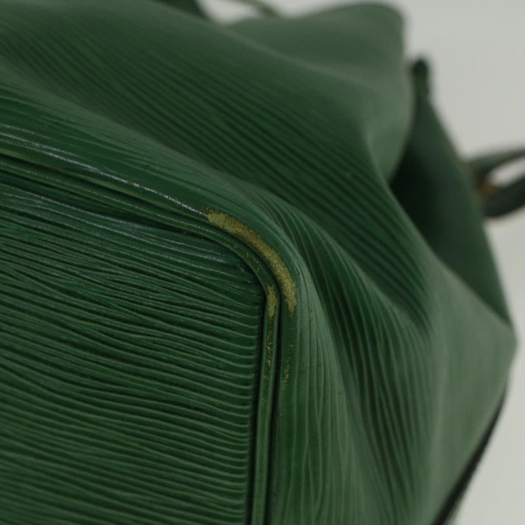 LOUIS VUITTON Epi Petit Noe Shoulder Bag Green M44104 LV Auth 58465