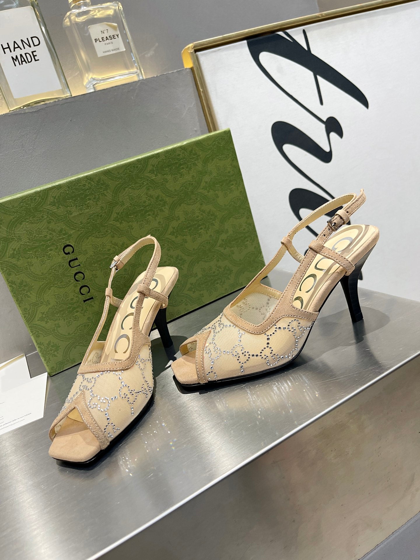 New 1:1 rep Gucci HIGH HEELS 023