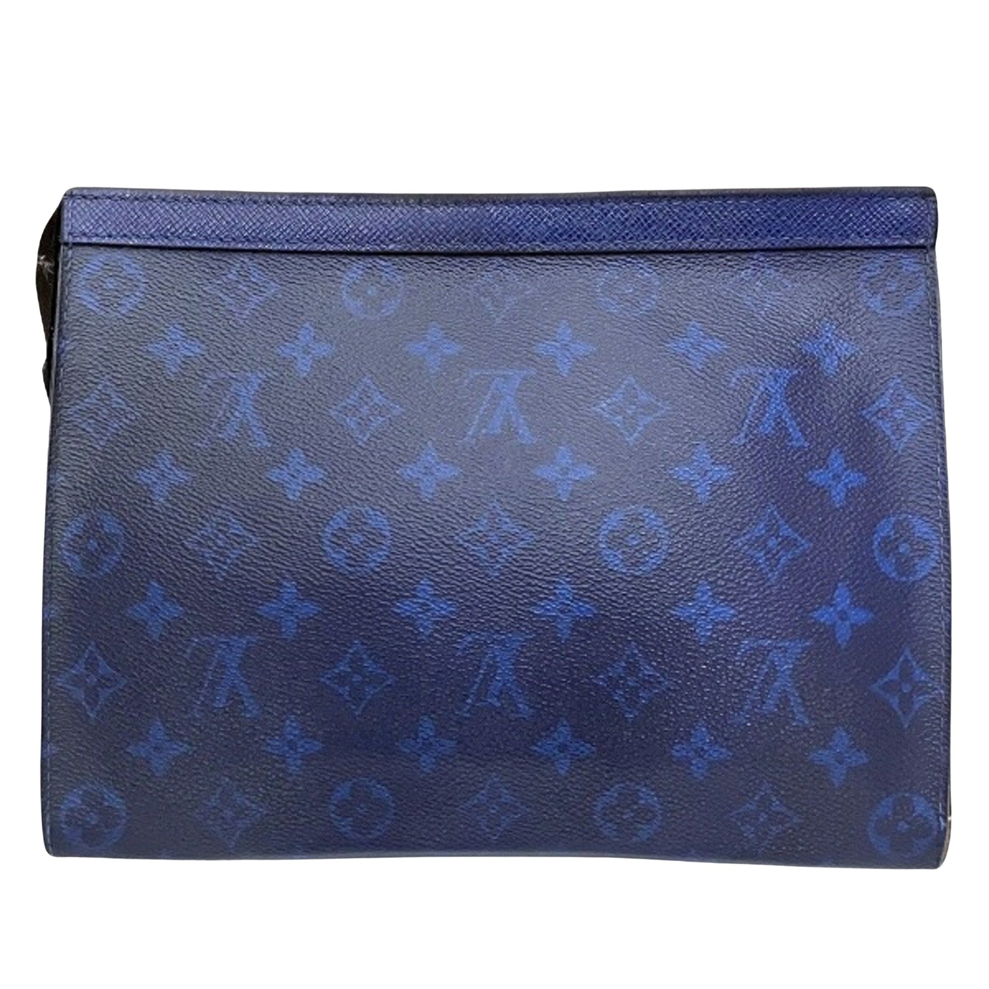 Louis Vuitton Pochette Voyage  Canvas Clutch Bag