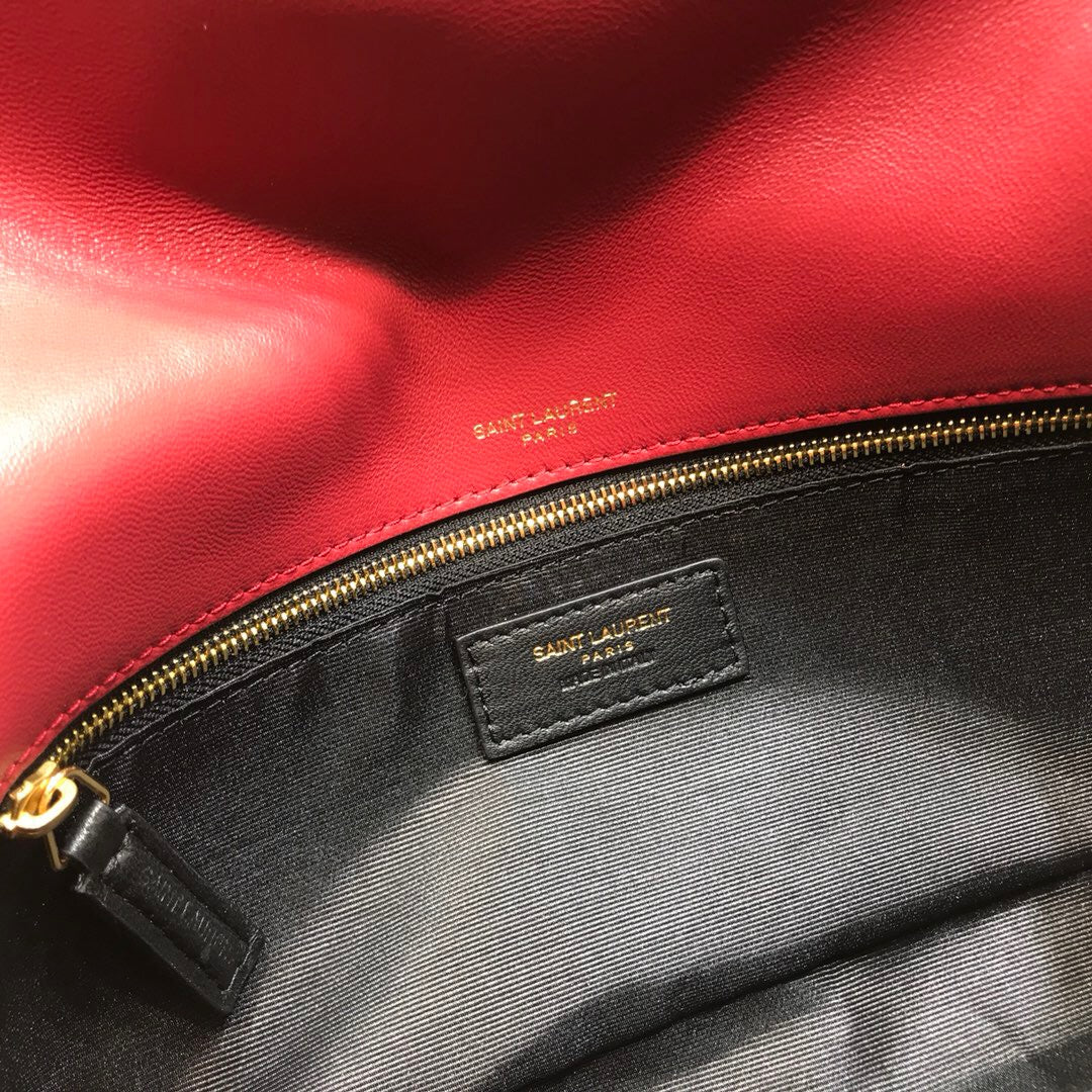 Top Quality Kate Tassel Small Shoulder Bag Red For Women 10.2in/26cm YSLÂ 