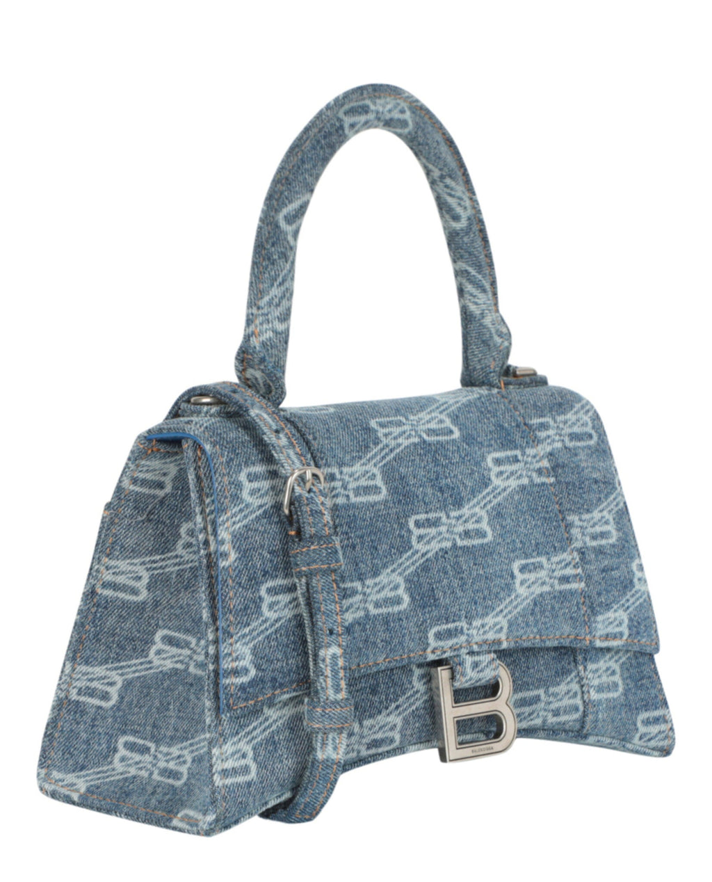 Balenciaga Womens Small Hourglass Shoulder Bag