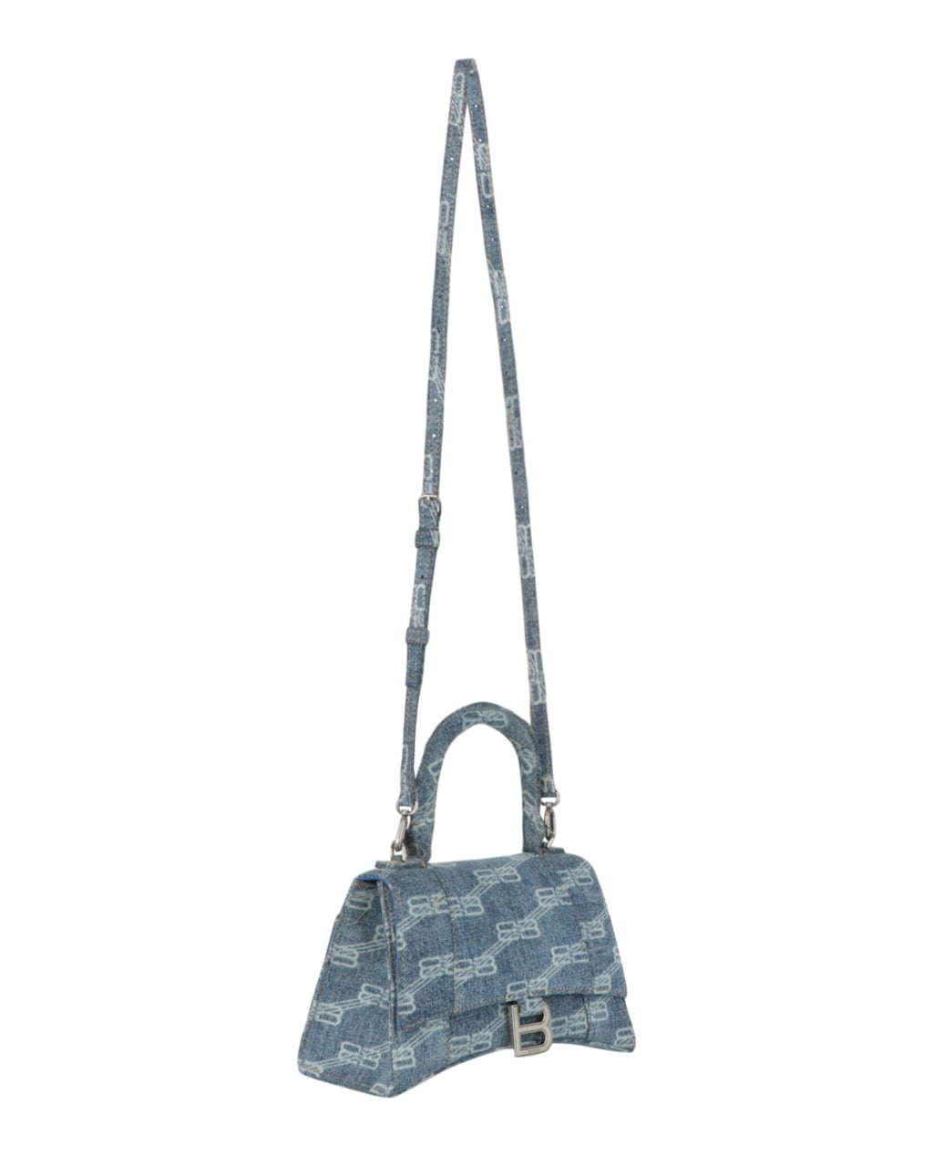 Balenciaga Womens Small Hourglass Shoulder Bag