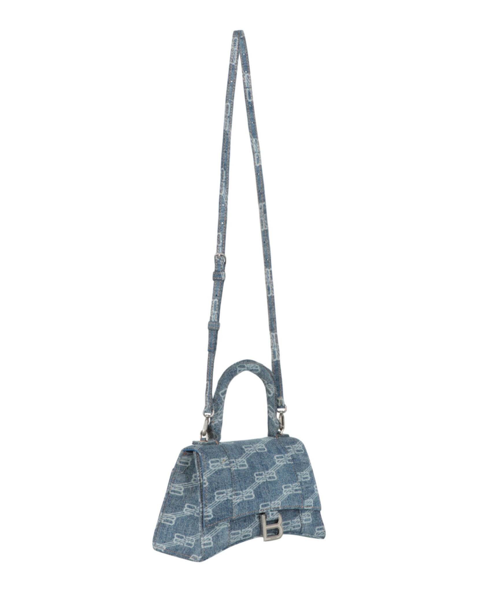 Balenciaga Womens Small Hourglass Shoulder Bag