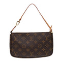 Louis Vuitton Pochette Accessoires  Canvas Clutch Bag
