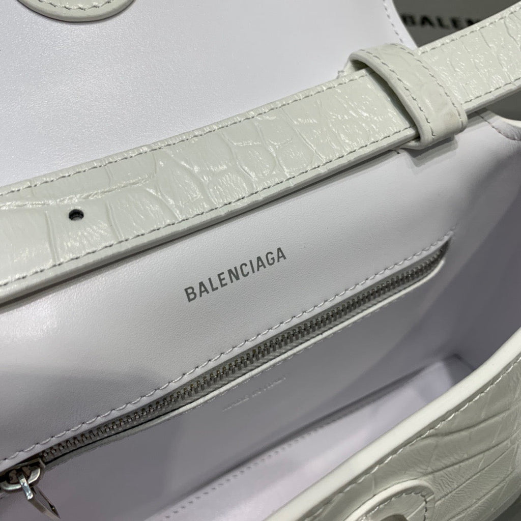 Downtown XS Shoulder Bag In White, For Women,  Bags 10in/25cm