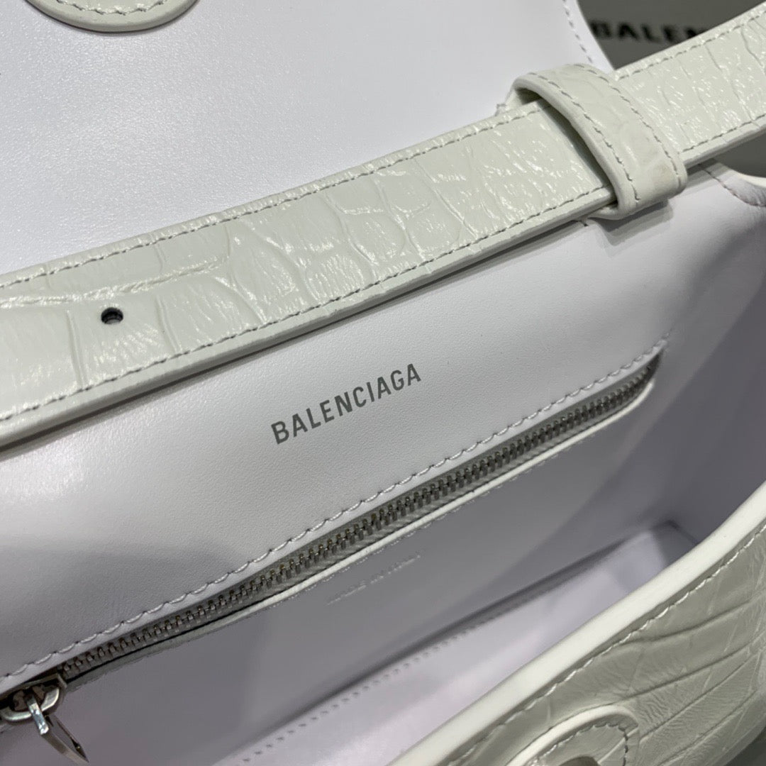 Downtown XS Shoulder Bag In White, For Women,  Bags 10in/25cm