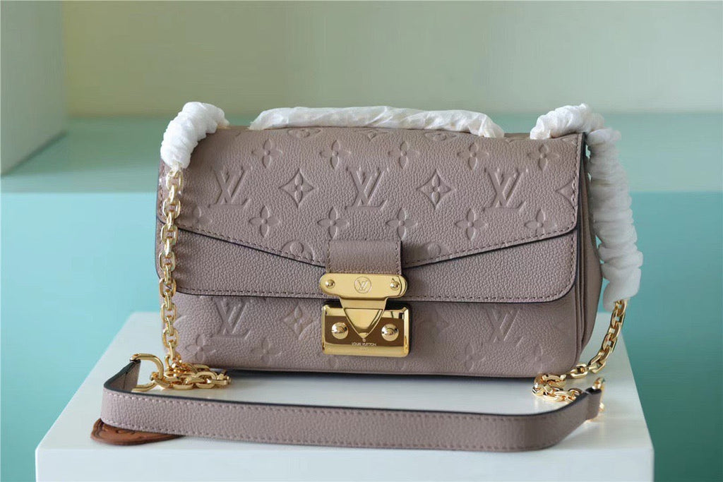Louis Vuitton Marceau Monogram Empreinte Dove Gray For Women,  Shoulder And Crossbody Bags 9.6in/29.5cm Louis Vuitton M46199