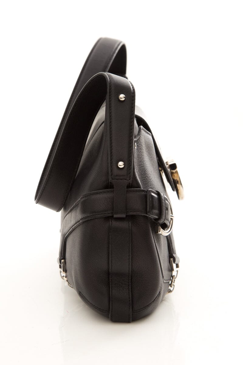 Ferragamo Black Shoulder Bag