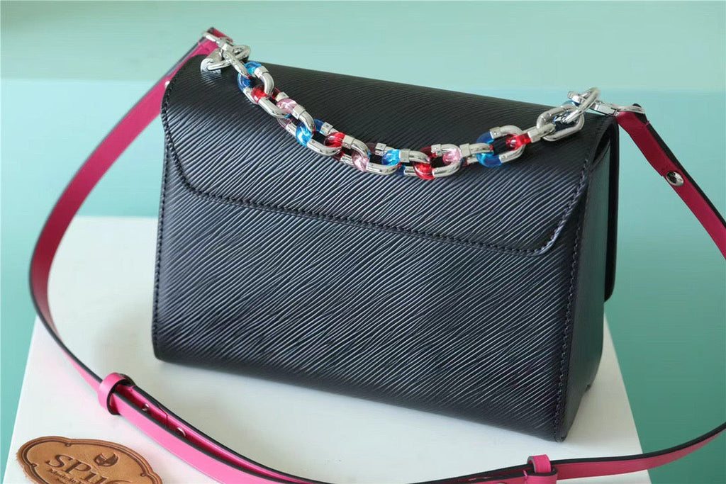 Louis Vuitton Twist MM Epi Black For Women,  Shoulder And Crossbody Bags 9.1in/23cm Louis Vuitton 