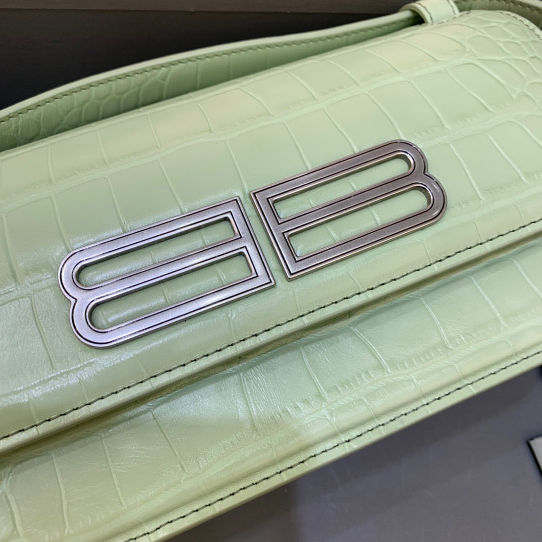 Gossip Small Shoulder Bag Light Green, For Women,  Bags 9.1in/23cm