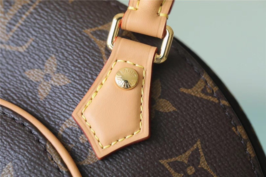Louis Vuitton Ellipse Burberry Handbag Created By Nicolas Ghesquiere From Classic Monogram Canvas For Women Brown 23cm/8.9in Louis Vuitton