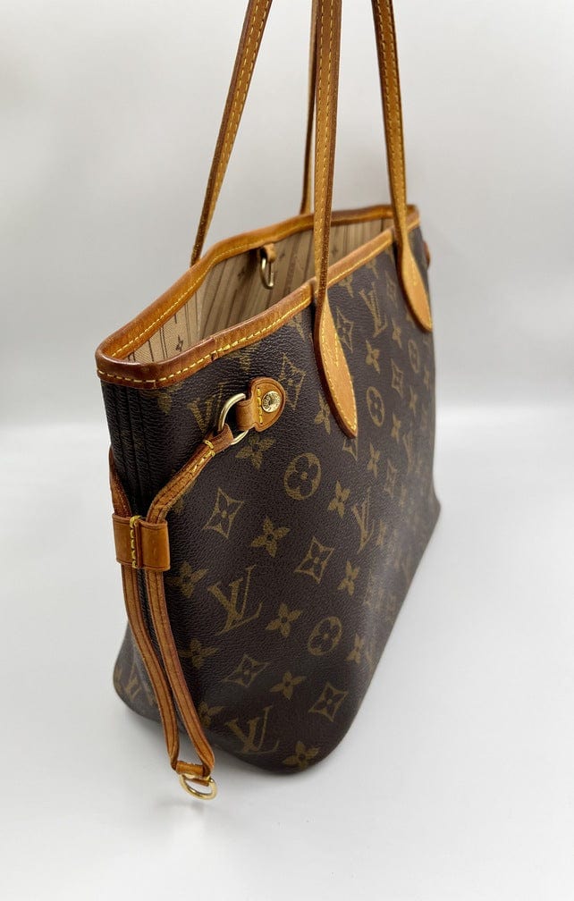 Louis Vuitton Neverfull PM Tote Bag in Classic Louis Vuitton Monogram Canvas