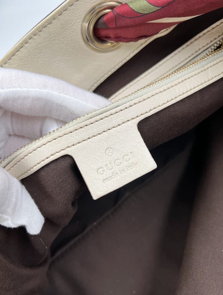 Gucci Positano Tote Bag with Scarf