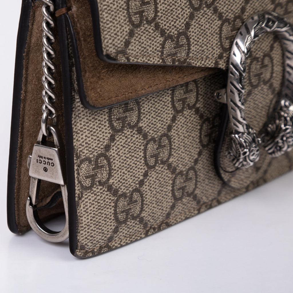 Dioronysus Gucci Supreme Super Mini Bag