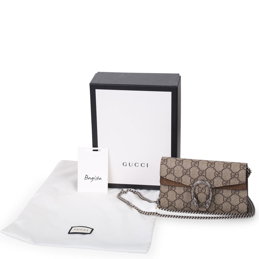 Dioronysus Gucci Supreme Super Mini Bag