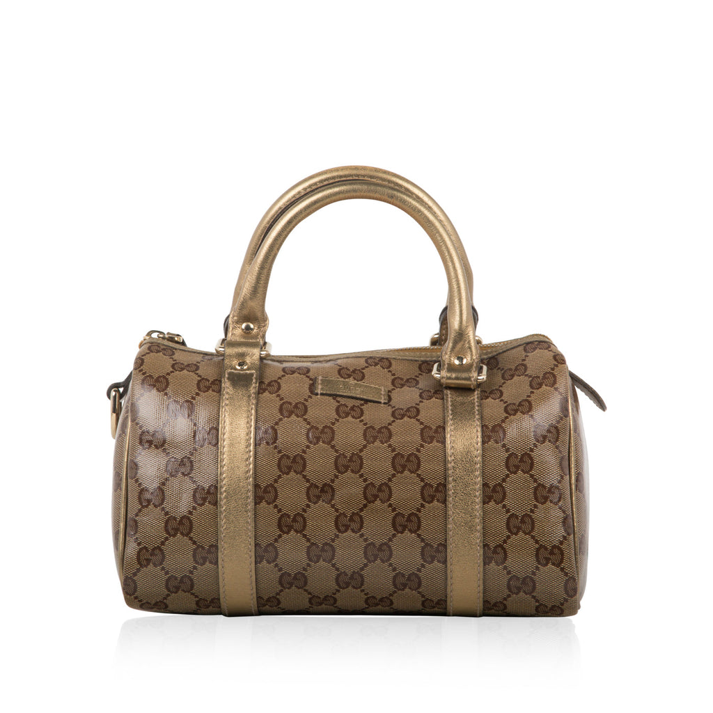 Vintage Boston Glazed Gucci Canvas