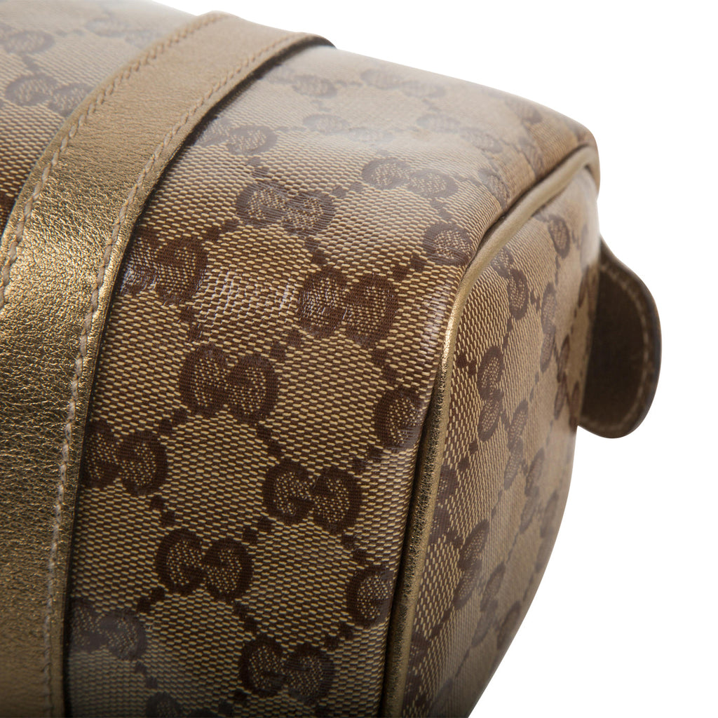 Vintage Boston Glazed Gucci Canvas