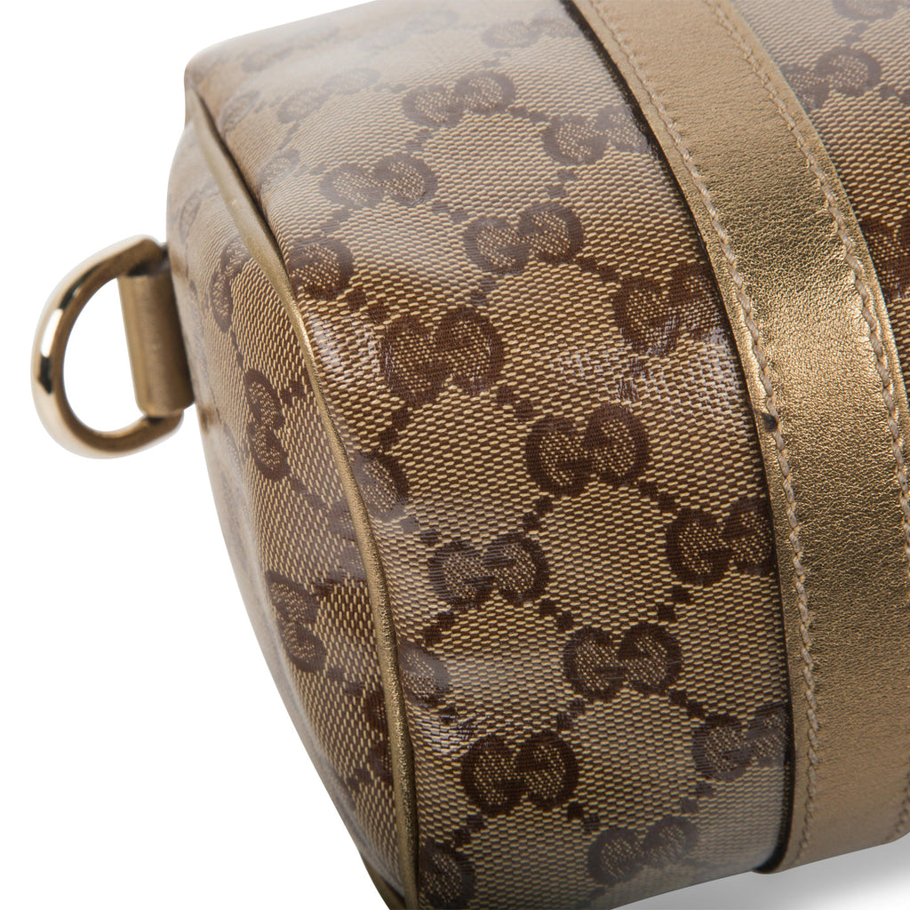 Vintage Boston Glazed Gucci Canvas