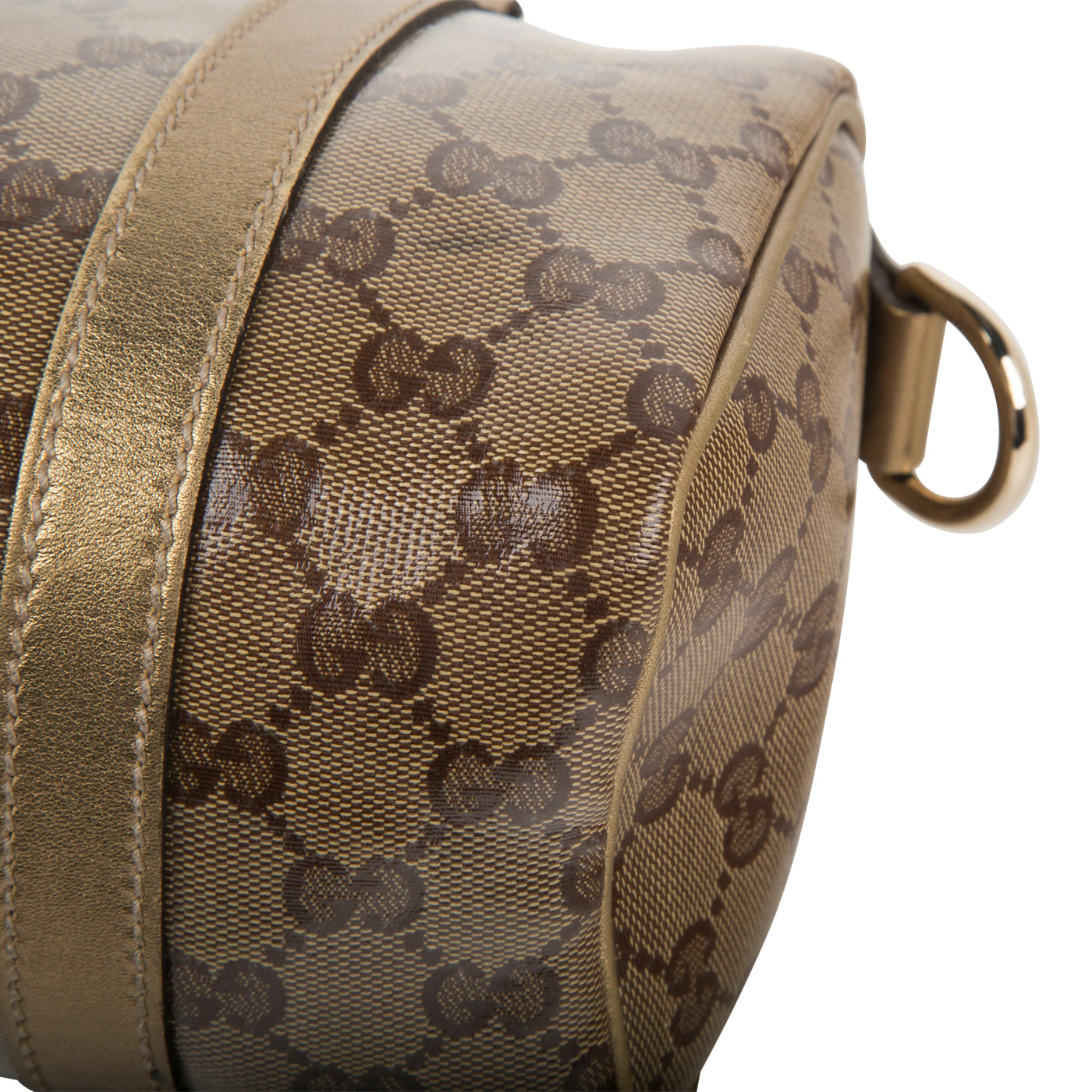 Vintage Boston Glazed Gucci Canvas