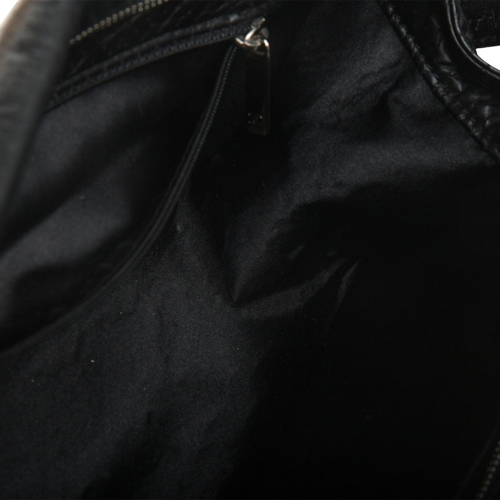Vintage Perforated Shoulder Bag