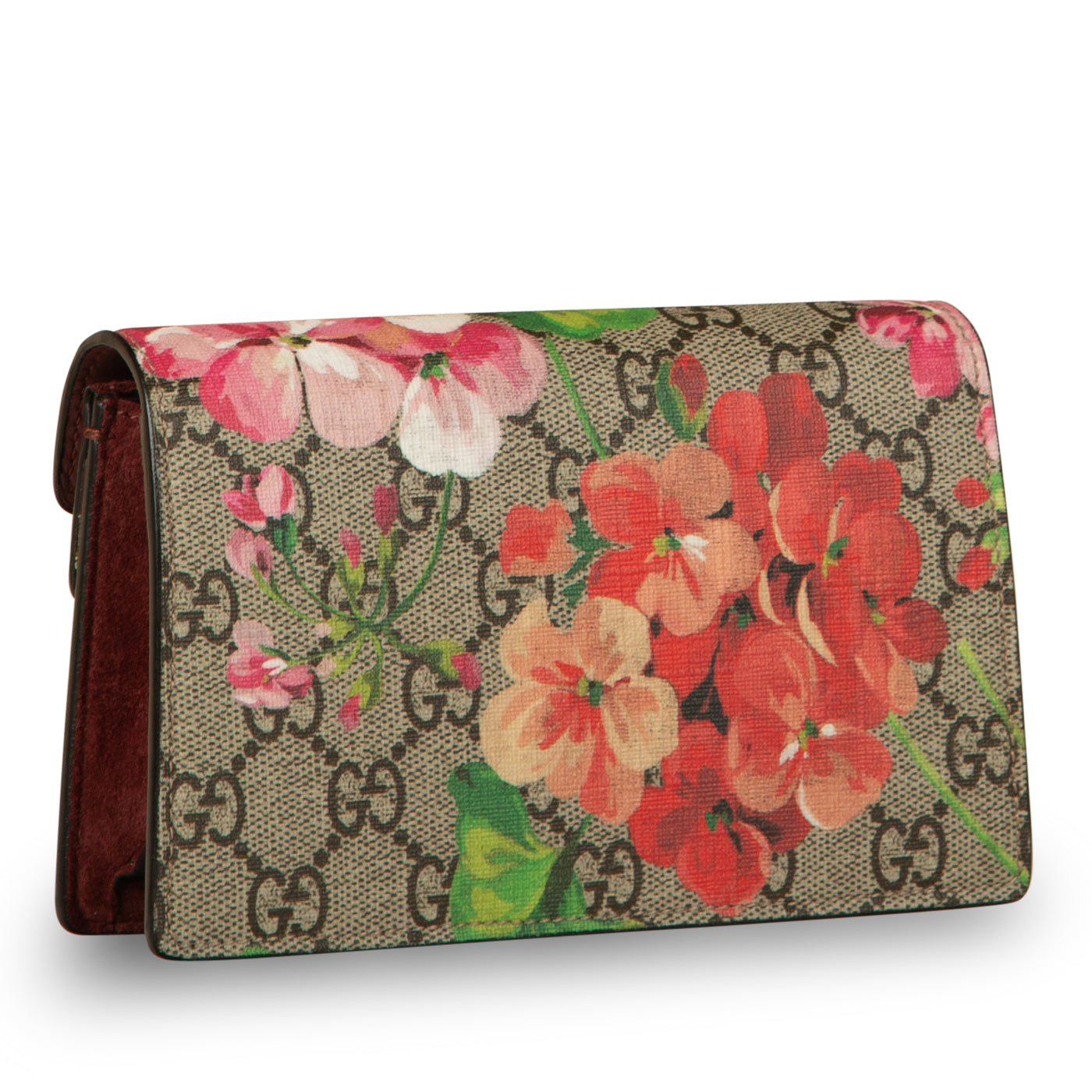 Dioronysus Gucci Supreme Mini Bag Blooms