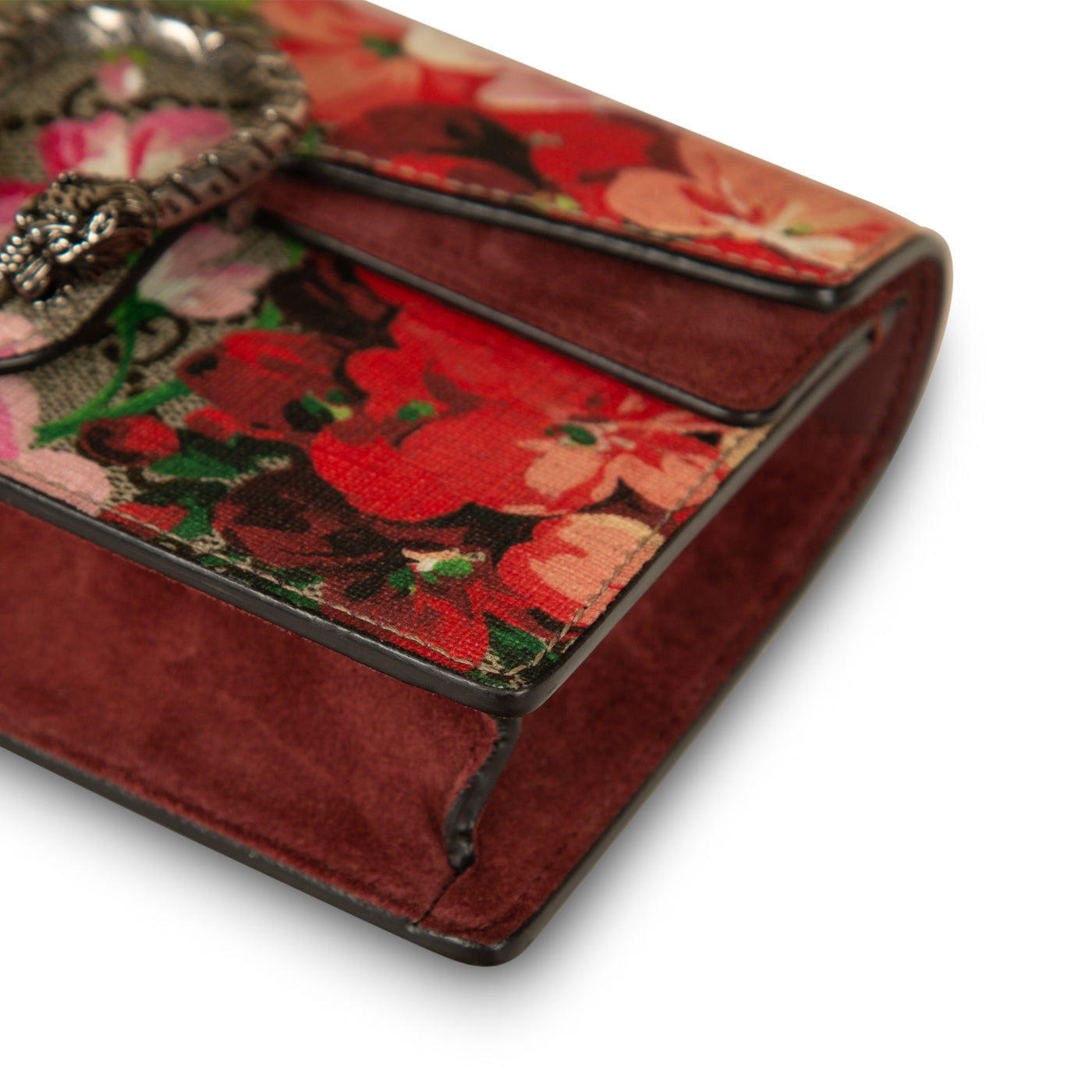 Dioronysus Gucci Supreme Mini Bag Blooms