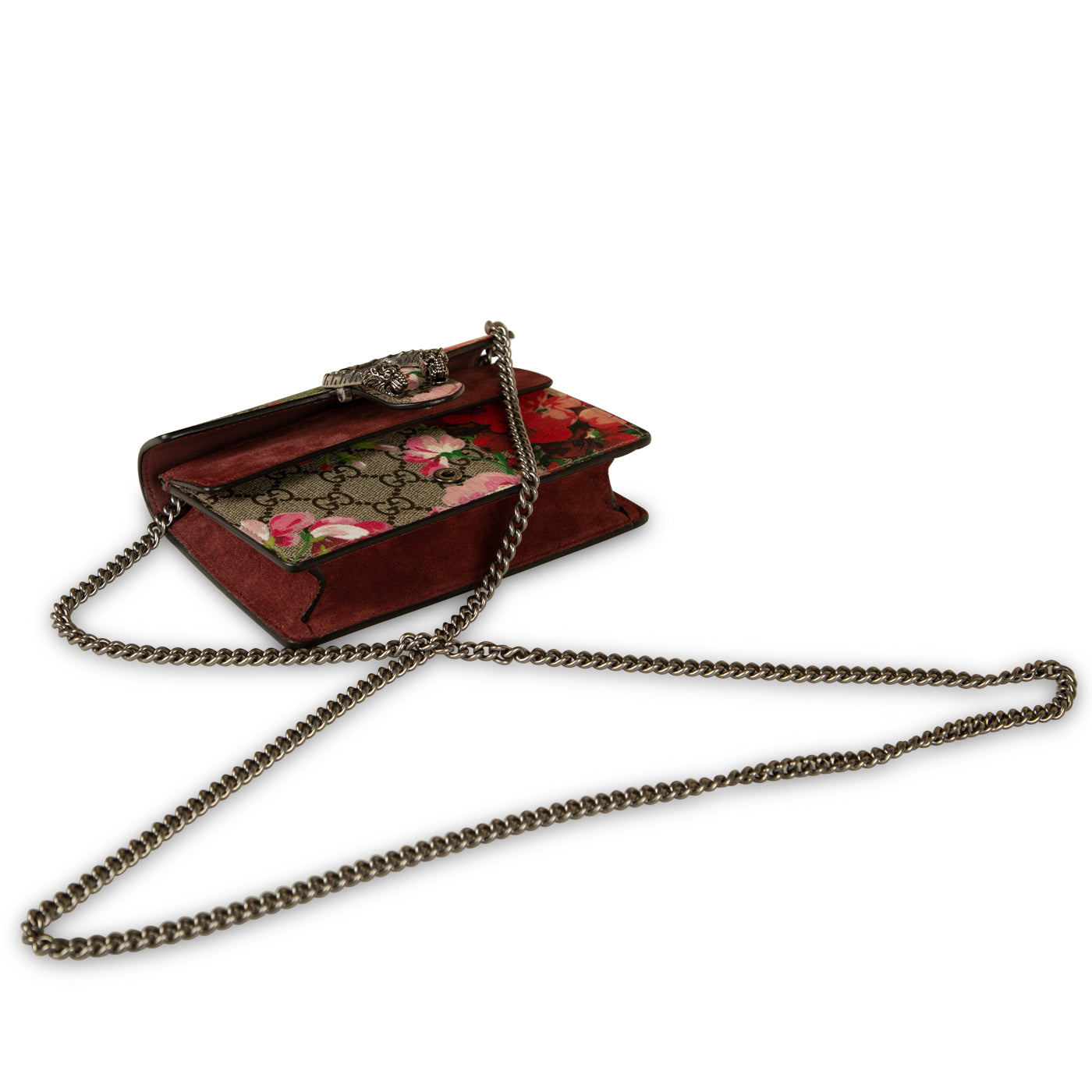 Dioronysus Gucci Supreme Mini Bag Blooms