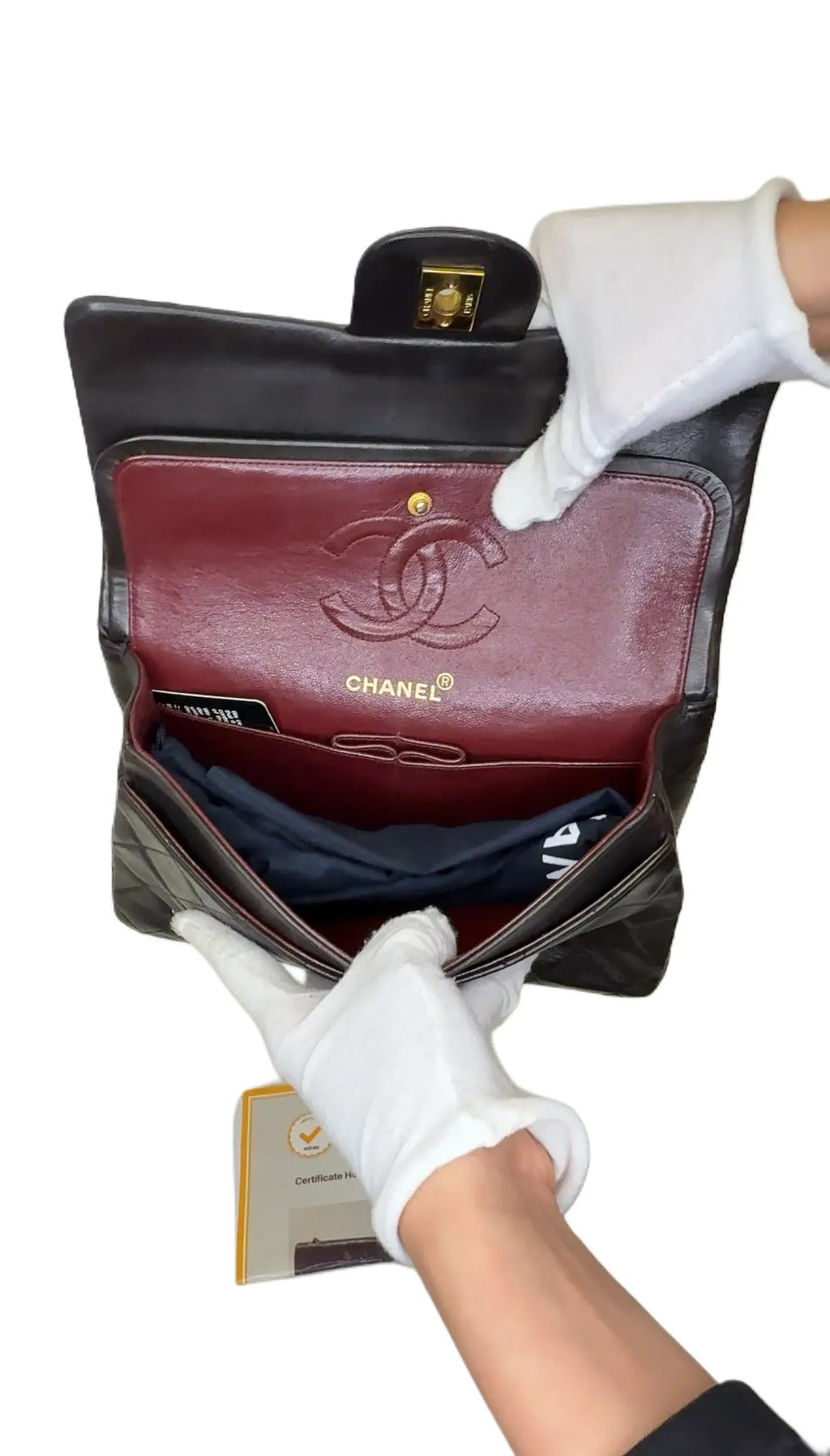 CHANEL - 1994-1996 matelasse chain shoulder bag - women - Lambskin - One Size - Black B4-17
