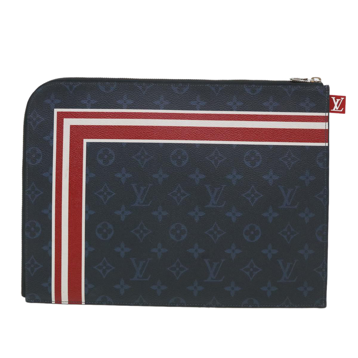 Louis Vuitton Jules  Leather Clutch Bag