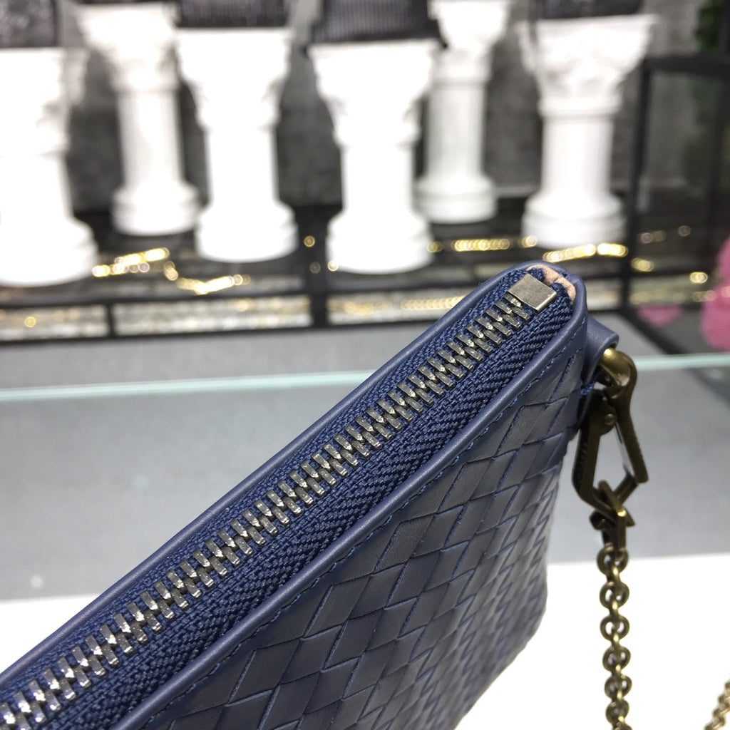 Chain Shoulder Bag Blue, For Women, Women Bags 9.6in/24.5cm