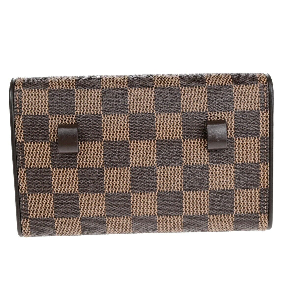 Louis Vuitton Pochette Florentine  Canvas Clutch Bag