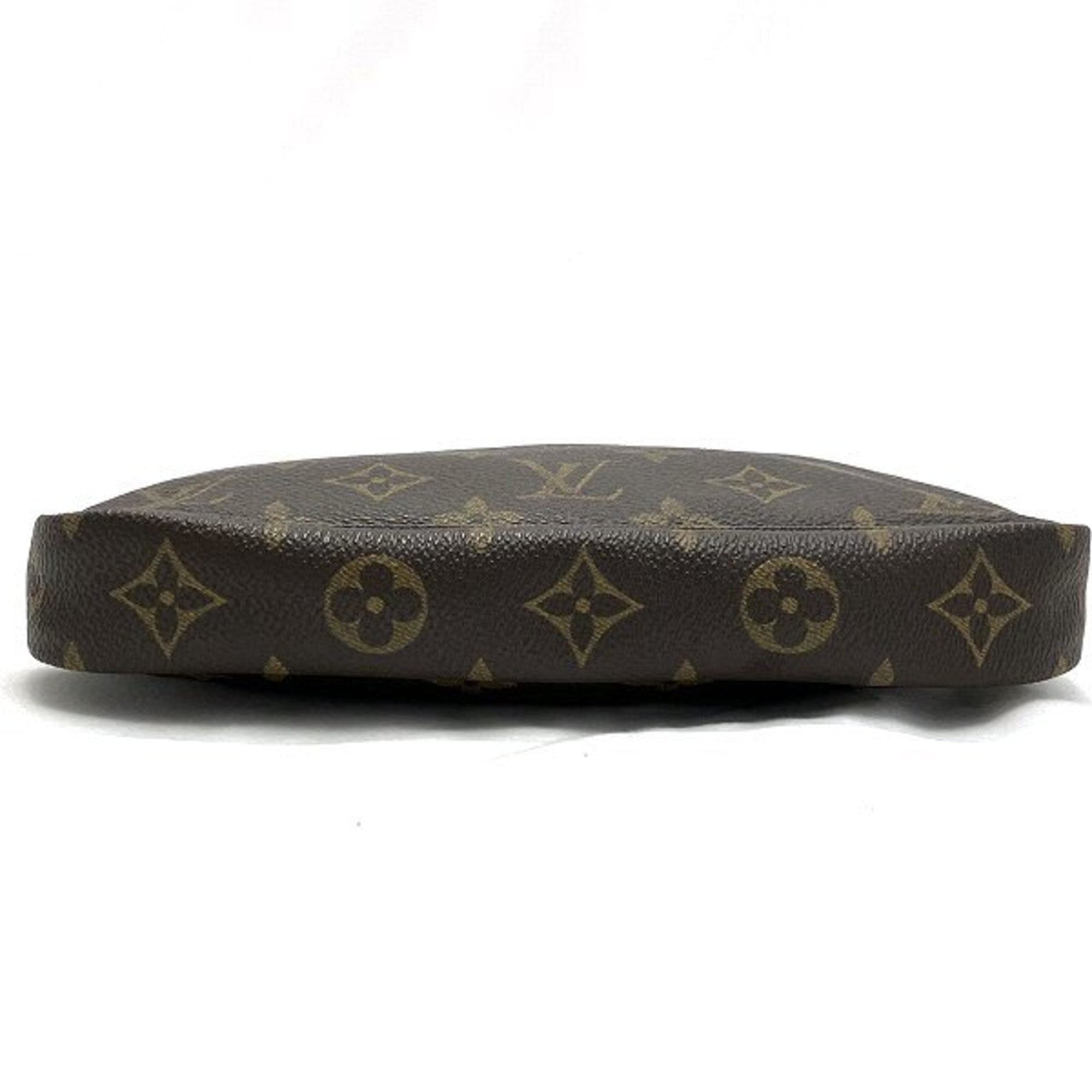 Louis Vuitton Pochette Accessoire  Canvas Clutch Bag