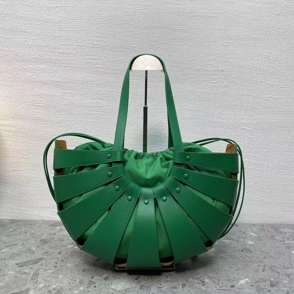 MeGLAMIum Shoulder Bag Green, For Women, Women Bags 8.6in/22cm