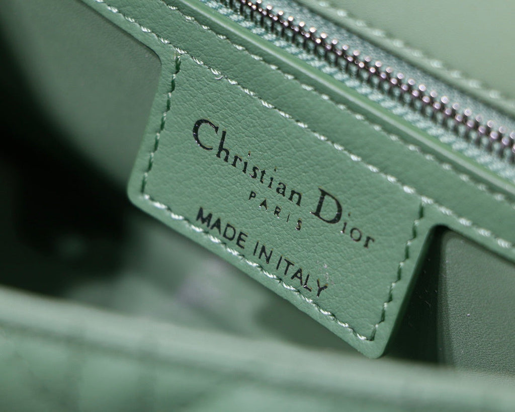 Dior Small Caro Bag Green For Women, Women’s Handbags, Shoulder Bags, Crossbody Bags, 20cm/8in CD