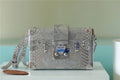 Louis Vuitton Petite Malle High Shiny Alligator SiLouis Vuittoner For Women,  Shoulder And Crossbody Bags 7.9in/20cm Louis VuittonÃƒâ€šÃ‚Â 