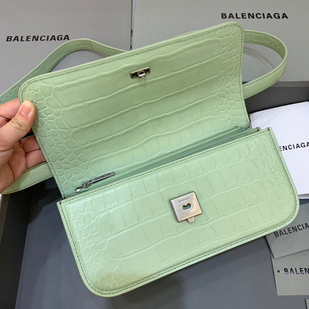 Gossip Small Shoulder Bag Light Green, For Women,  Bags 9.1in/23cm