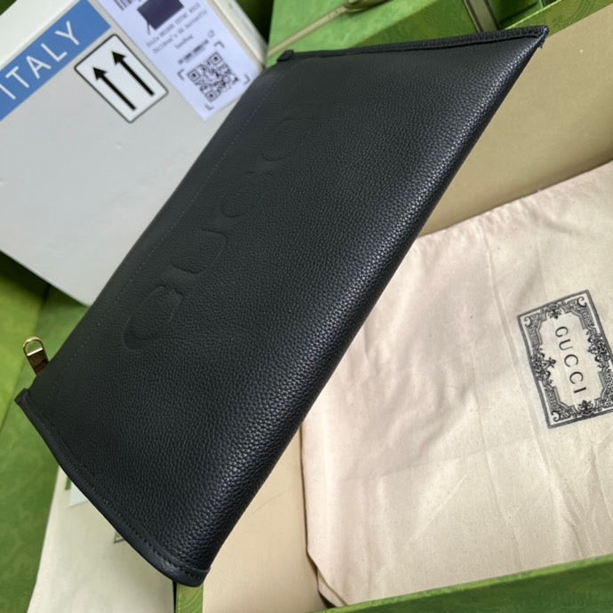 Glami Clutch With Glami Logo Black For Men 12in/31cm  Glami