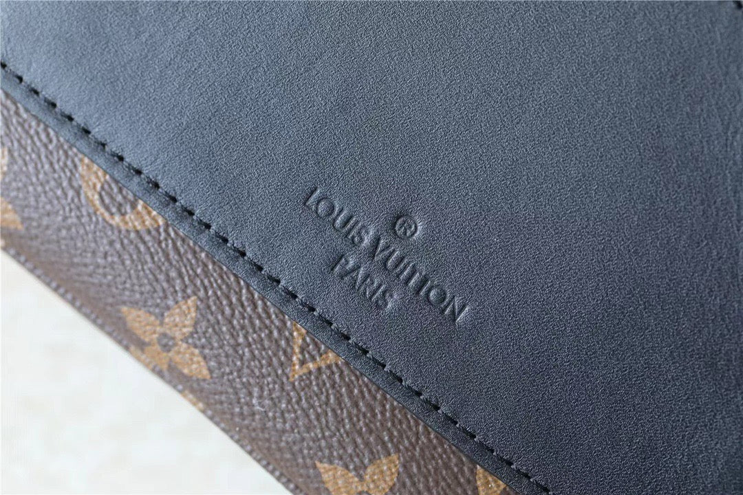 Louis Vuitton Marceau Monogram Canvas Black For Women,  Shoulder and Crossbody Bags 9.6in/24.5cm Louis Vuitton M46126