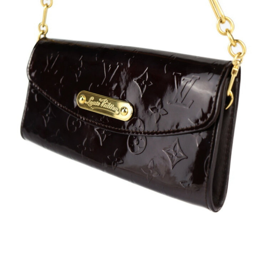 Louis Vuitton Sunset Boulevard   Leather Clutch Bag